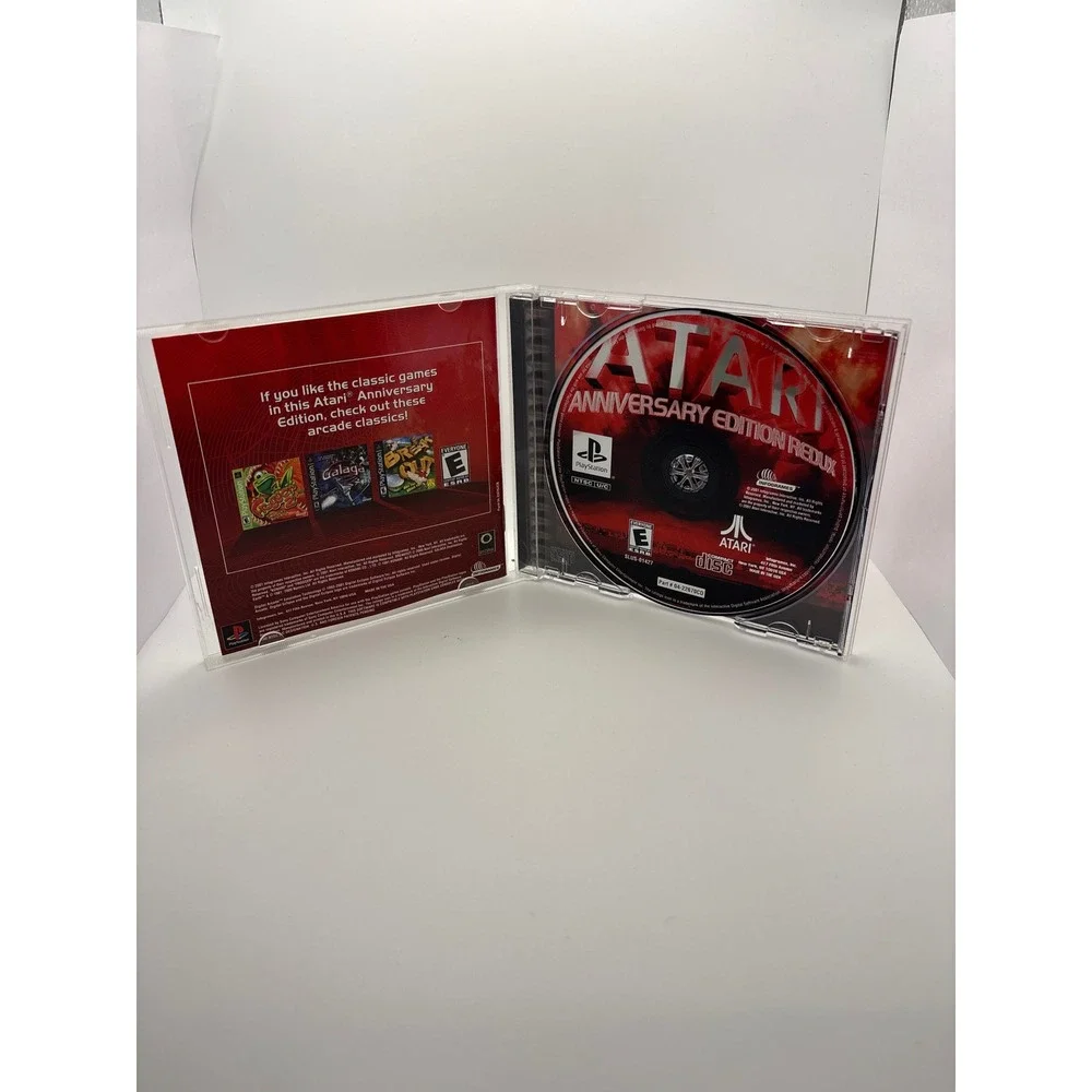 Atari Anniversary Edition Redux Sony PlayStation PS1 Retro Arcade Classics 2001